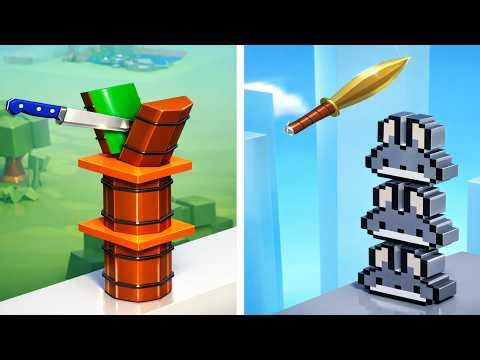 Master Slice vs Almost Cut - Very Satisfying and Relaxing ASMR Slicing Game