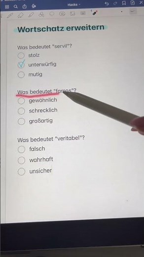 Wie viele hast du richtig? 👀 #deutsch #wortschatz #schule #schüler