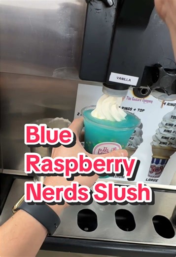 Delicious Blue Raspberry Nerds Slush Recipe