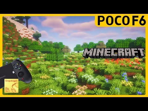 Minecraft | Android Gameplay | Xiaomi Poco F6 | 12/512 | Snapdragon 8s Gen 3 | Max Settings
