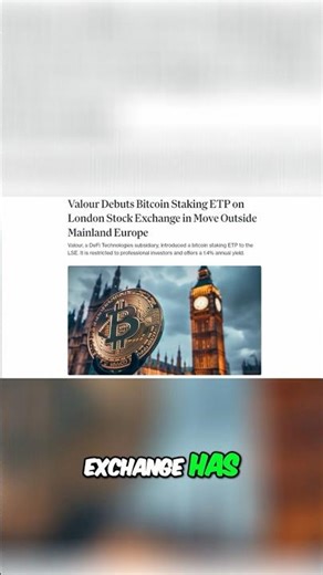 UK Lifts Crypto Ban: First Bitcoin Staking ETP Listed