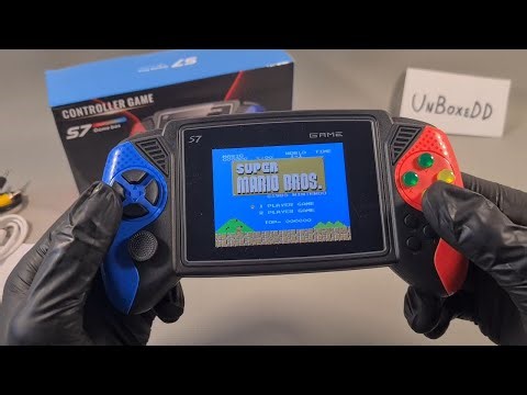 S7 Game Console Unboxing and test Gameplay