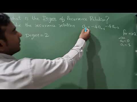 An= -4An-1-4An-2 Solve recurrence relation with a0=0, a1=1, Discrete mathematical structure Engineer