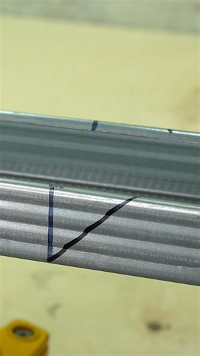 An easy way to bend the drywall profile by 90 degrees | Engineer’s workshop