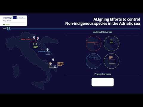 ALIENA project partners and the four pilot areas