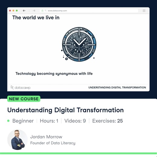 21 reactions | Brand new course: Dive into the world of digital...