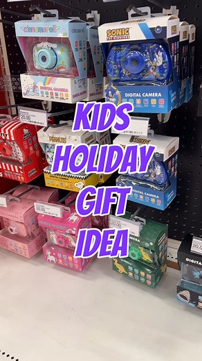 Follow comment CAMERA 📸 These digital cameras are such a perfect holiday gift for kids who love taking pictures and exploring the outdoors. #targetpartner | Target Pursuit