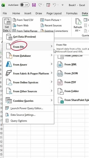 Chuyển file PDF sang Excel trong 5 giây #excel