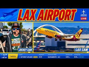 🔴LIVE LOS ANGELES (LAX) AIRPORT ACTION! (August 16th, 2026)