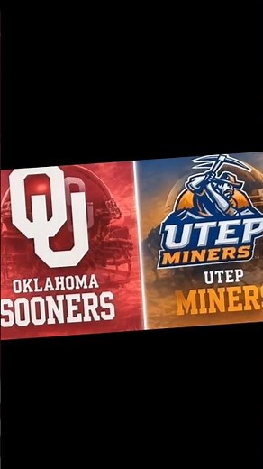 Miners vs Sooners NCAA Football 2026 | Week 1