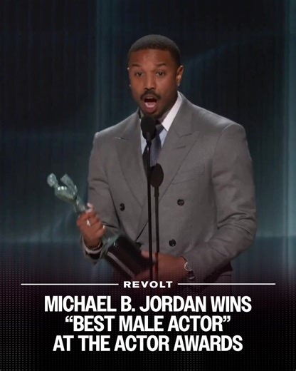 Michael B. Jordan Wins Best Male Actor at Actor Awards