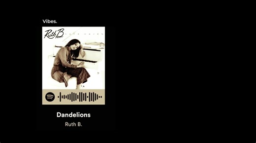 Dendelions // Ruth B | 𝐕𝐢𝐛𝐞𝐬.