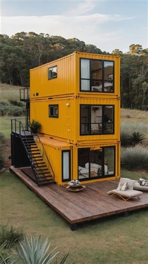From Scrap to Luxury: Building a3-Story Shipping Container Home | Real Construction Timelapse🏗️🏡
