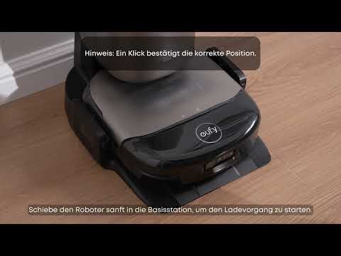 eufy Saug- und Wischroboter HydroJet S2 Unboxing-und Anleitungsvideo