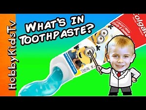 Science Lab: What's Inside TOOTHPASTE?
