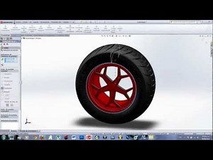 Solidworks llanta - rin - ensamble