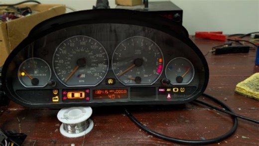 Shawn Robertson on Instagram: "This is what happens when you purchase a car from a shady person that says " no warning lights on in dash" First pic is repaired, swipe to see missing led indicators... Friend of mine bought an E46 M3 that had no warning lights but he knew something was up. He ran his code scanner and saw that the ABS module was having issues. Apparently the previous owner also knew that it was having issues but instead of fixing it... They decided to pull the cluster apart and rip