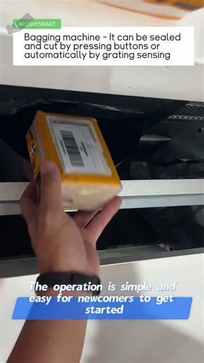 Bagging machine - It can be sealed and cut by pressing buttons or automatically by grating sensing