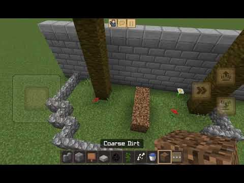 Minecraft zoo making a anteater enclosure
