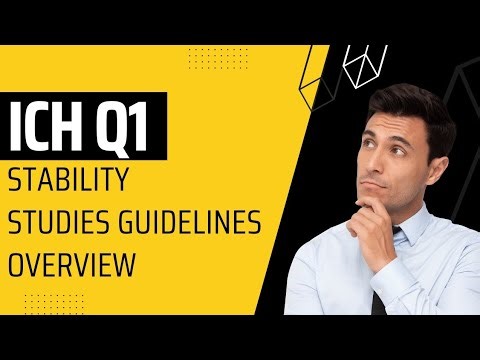 ICH Q1: Stability studies guideline || USFDA Stability studies💊 #education
