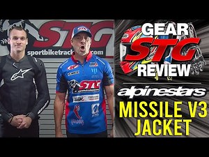 Alpinestars Missile V3 Leather Jacket Review from SportbikeTrackGear.com