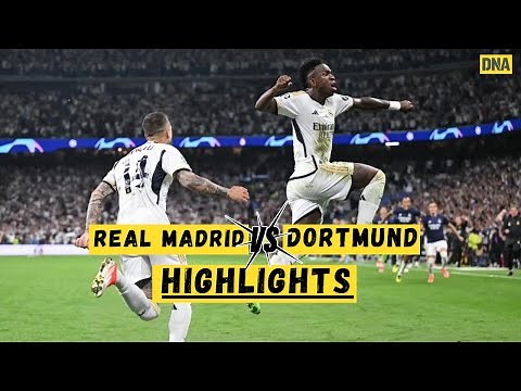 Real Madrid Vs Dortmund Highlights: Real Madrid Won 15th UEFA Champions League Title I UCL Final