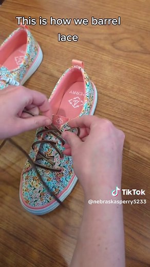 This is how we barrel lace our Sperry's #Sperry #SperryStyle #thisishowwedoit #SpringStyle #shoeaholic @Sperry