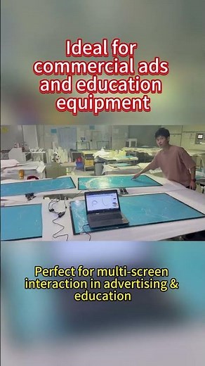 55 Inch Multi-Touch Display for Education & Multi-Screen Interactive Solution