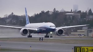 Boeing's first three 777-9 test airplanes take off from Boeing Field in Seattle and Paine Field in Everett, Washington, continuing the 777-9’s comprehensive flight test program. Video: Boeing. | Aeronews