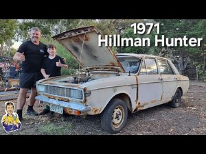 Hillman Hunter let's see if we can get it to run or even drive