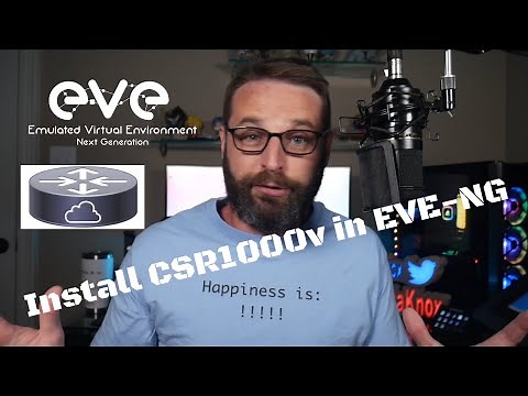 Install and Setup CSR1000v 17.x to EVE-NG from an ISO | SD-WAN cEdges