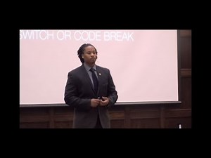 Code Switch or Code Break | Justin Roberson | TEDxIowaStateUniversity