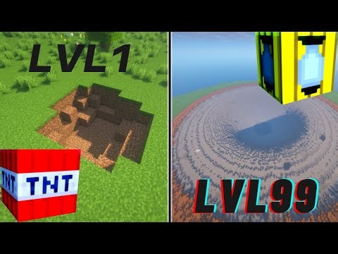 Minecraft TNT Vs TSAR (LVL 99 Vs LVL1) (120 FPS + 2K BSL Shader)