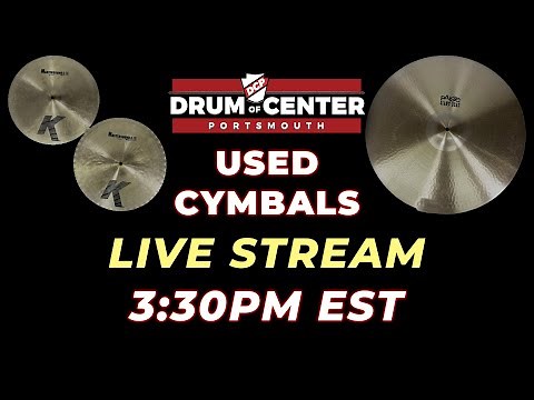 Used Cymbal Livestream!