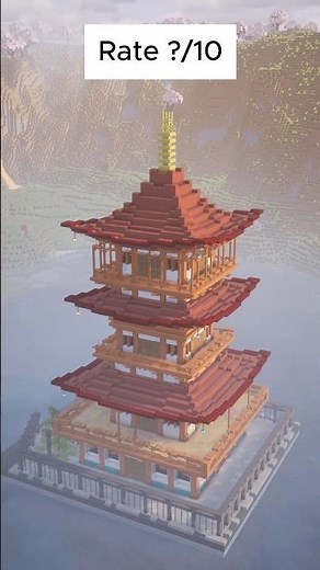 Minecraft Starter Japanese House | Step by Step Build #minecraft #shorts #minecraftbuilding