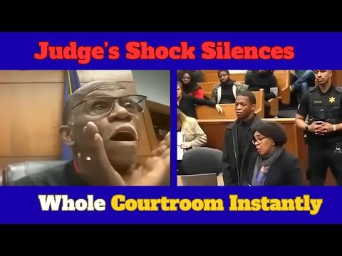 “Judge Stunned as Young Defendant Fights 5 Officers! 😳 Bond Decision Shocks Courtroom!”