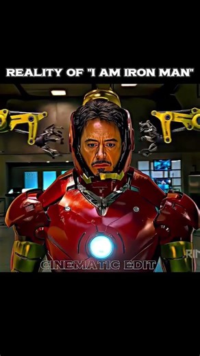 Iron Man ka “I Am Iron Man” script me tha hi nahi 😱🔥 | Marvel Fact #shorts