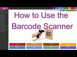How to Use the Barcode Scanner