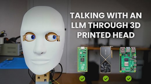 【双语 纯享】🤖🔥 我造了一个能说话的AI机器人！本地运行还可定制面部表情！