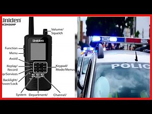 Uniden BCD436HP HomePatrol Series Digital Handheld Scanner TrunkTracker V, Simple Programming,