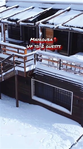 Ｃｈａｌｅｔ Ｇｕｉｄｅ on Instagram: "Three Chalets located on 1400m above sea level in Mayrouba📍 - 45 min away from Beirut & 8 minutes from Faraya 🚙 Each Chalet Offers: - Living Room ✅ - 1 Bedroom 🛏️ - 1 Bathroom 🚿 - Chimney 🔥 (Wood not included) - Equipped Kitchenette 🍽️ - Terrace ✅ - Bbq area🍗 - Smart Tv 📺 - Wifi 🛜 - ⁠Hot water 🚿 Please note that pets are not allowed 🚫 Check in 3pm Check out 12pm Prices per night (up to 2 guests) Maison1 or Maison3 120$ weekdays 150$ weekends Maison2 100$ we