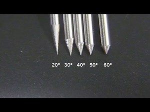 Tungsten Angles & 2% Thoriated on Aluminum