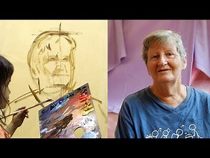 Interview & Portrait in Oils of Catherine Riley-Bryan by Emilie and Dad