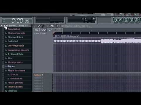 Fl Studio 8 (Tutorial) - How to Get Instrumentals Into Fl Studio.