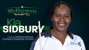 46K views · 677 reactions | In this tutorial, Kia Sidbury explains the Corner 5 Diamond kicking system. | McDermott Pool Cue Official Fan Page | Facebook