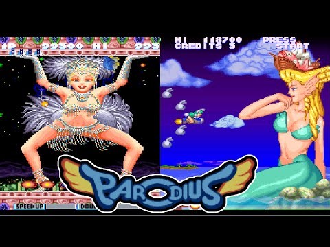 Parodius (PS1) Gameplay