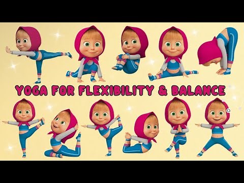 Yoga for Kids: Balance, Stretching & Flexibility | Easy Fun Workout for Children