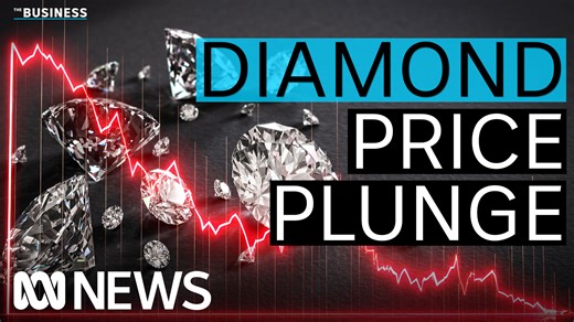 Diamond prices have fallen significantly since the start of 2022, but even with higher interest rates and competition from lab grown stones, industry insiders say they don't expect the recent price declines to last forever. | ABC News