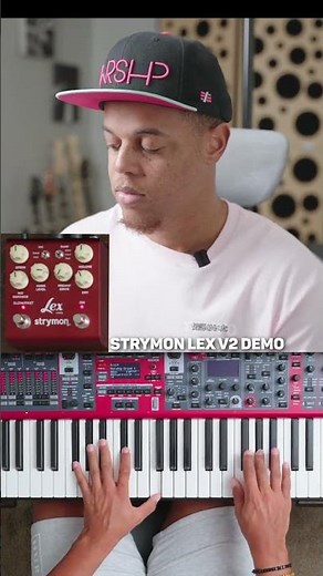Strymon Lex Rotary V2 paired with Nord Stage 3