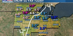 A LOOK BACK AT WEDNESDAY’S SNOW (AND RAIN)